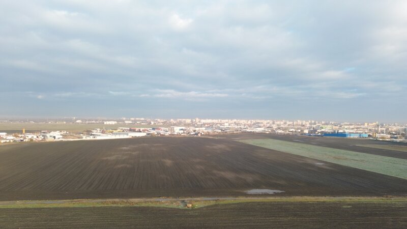 Buzau Teren intravilan 5,5 ha industrial deschidere 150 ml soseaua Constantei